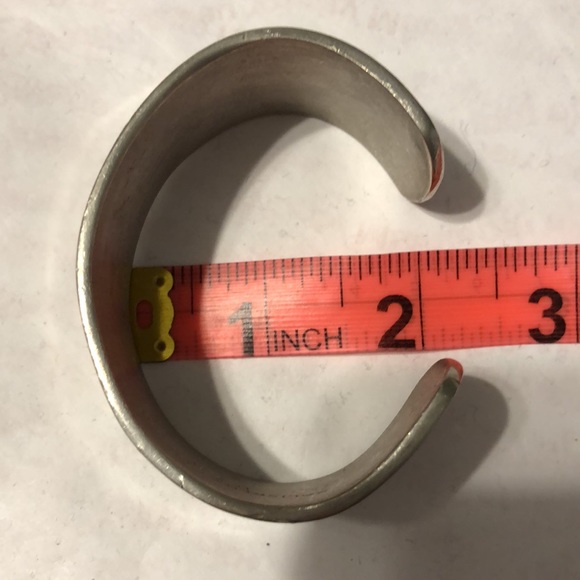 Salisbury Pewter USA 2011 Cuff Bracelet Bicentennial Revolutionary Landmarks - Picture 10 of 11